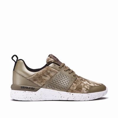 Supra SCISSOR - Naisten Lenkkarit - Khaki